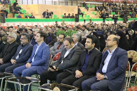 حضور شهردار و اعضای شورای اسلامی شهر در مراسم یادواره شهدای شهرستان لاهیجان